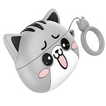 SM  SM Беспроводные TWS наушники Hoco EW48 вакуумные misty cat, фото 2
