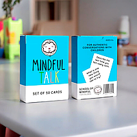 Карточки для изучения английского языка для детей и взрослых настольные игры на английском языке Mindful talk