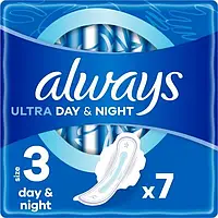 Гігієнічні прокладки "Always ультра нічні" 6 крапель (7шт.)