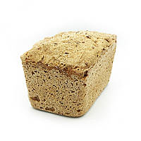 Хлеб ржаной со льном на закваске 390 г Корка хлеба