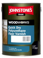 Полиуретановый лак JOHNSTONE`S QUICK DRY POLYURETHANE FLOOR VARNISH CLEAR SATIN Прозрачный