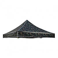 Крыша тент для шатра или павильона 3 х 3 м Крыша тент на раздвижной шатер влагозащищённая Камуфляж
