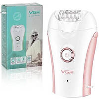 Депилятор электрический VGR V-705, Триммер для деликатных зон, Женский триммер VH-656 для лица