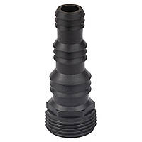 Адаптер для шланга 1/2",3/4" з/р 3/4" чёрный SIGMA