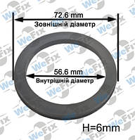 Центрирующее кольцо 72.6/56.6 MomoAvusMille Miglia 6mm