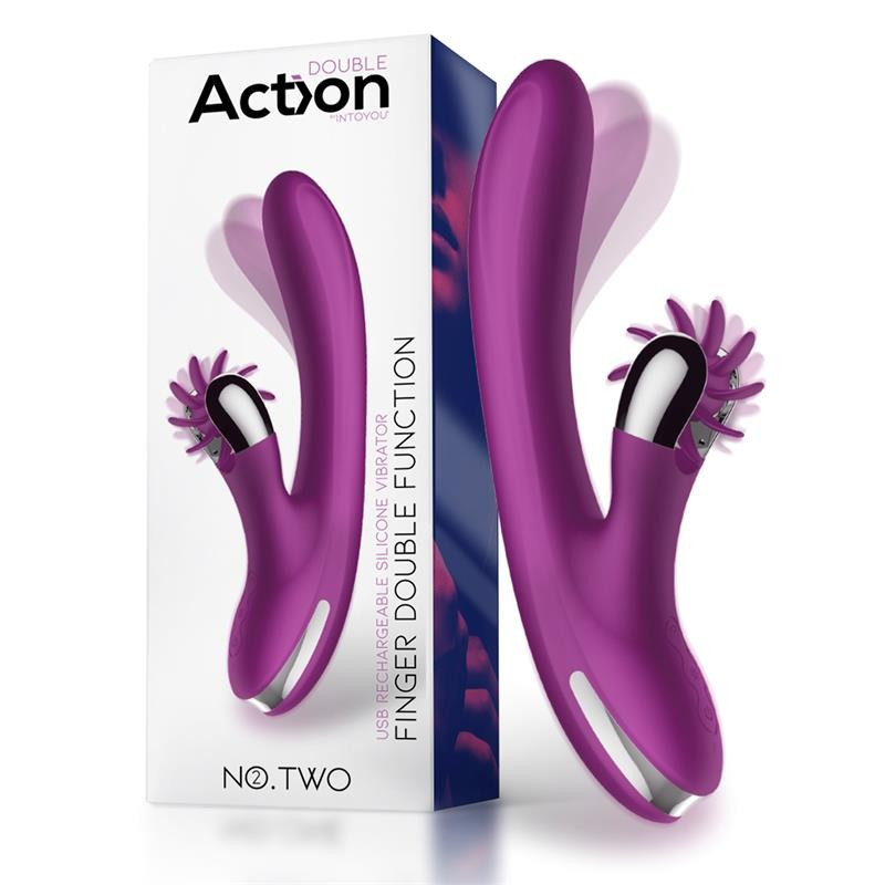 Вибратор Finger Vibrator with Rotating Wheel Action No. Two, фото 1