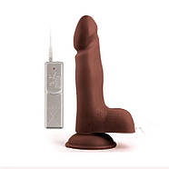 Вібратор на присоску Buzzer Brown Mr. Rude 8.3, фото 3