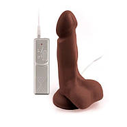 Вібратор на присоску Buzzer Brown Mr. Rude 8.3, фото 4