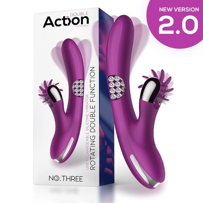ACTION NO. THREE ROTATOR WITH ROTATING BALLS 360 AND STIMULATING WHEEL, фото 1