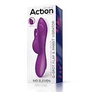 Вібратор для жінок Action No Eleven G-Spot Flap Rabbit Vibrator, фото 2
