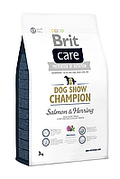 Сухой корм для выставочных собак Брит Brit Care Dog Show Champion 3 кг