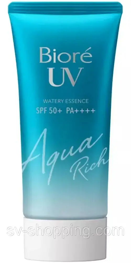 Сонцезахисна есенція для обличчя та тіла BIORE UV Aqua Rich Watery Essence SPF 50+ PА+++ 50 г До 11.2025