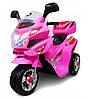 Дитячий мотоцикл на акумуляторі M6 Рожевий M6 518, фото 3