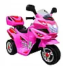 Дитячий мотоцикл на акумуляторі M6 Рожевий M6 518, фото 7