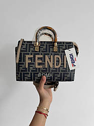 Жіноча сумка Фенди коричнева Fendi Brown