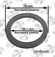 Центрирующее кольцо 76.0/56.1 Mak/Tsw/Tsr 8mm