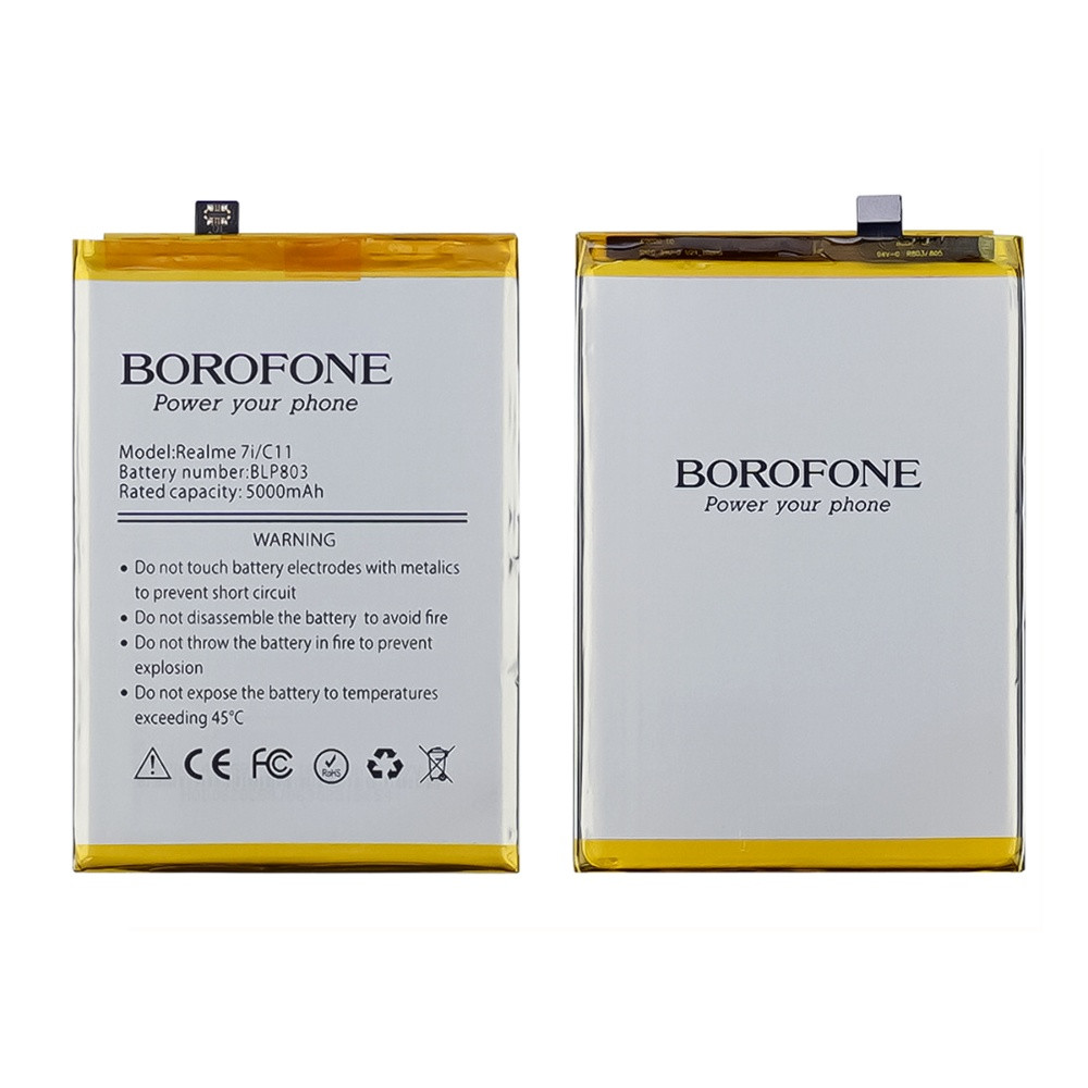 DR Акумулятор Borofone BLP803 для Realme 7i/C11, фото 1