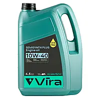 Масло моторное VIRA Semisynthetic Plus 10W-40 4,5 л (VI0357)