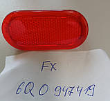 Світловідбивач в карту дверей Caddy 04-, Touran 06-15, фото 4