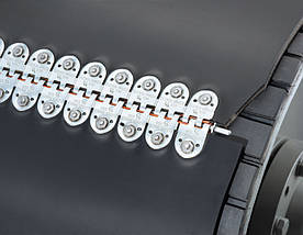 Flexco Bolt Hinged 375X болтові шарнірні механічні з'єднувачі конвеєрної стрічки 375XJ400NC-SN, фото 3