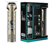 Набір для стриження волосся 6 в 1 VGR V-109, фото 6