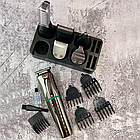 Машинка для стрижки 6в1 VGR V-101 / Акумуляторний триммер для волосся з насадками / Тример для стрижки, фото 9