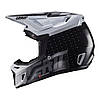 МОТОШОЛОМ ЕНДУРО LEATT MOTO 8.5 V24 - BLACK/WHITE (+ОКУЛЯРИ VELOCITY 5.5), фото 5