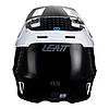 МОТОШОЛОМ ЕНДУРО LEATT MOTO 8.5 V24 - BLACK/WHITE (+ОКУЛЯРИ VELOCITY 5.5), фото 6