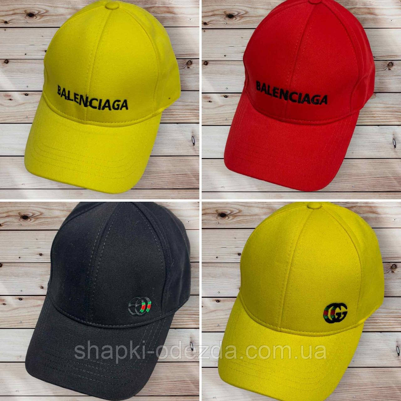 Коттонова кепка "Balenciaga" та "Gucci" замовити опт
