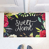 Килимок придверний з принтом Sweet home 45x75x0,4 см (KOV_20S008)