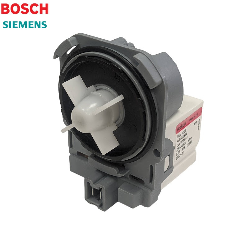 Мотор помпи (зливного насоса) для пральних машин Bosch 9010206