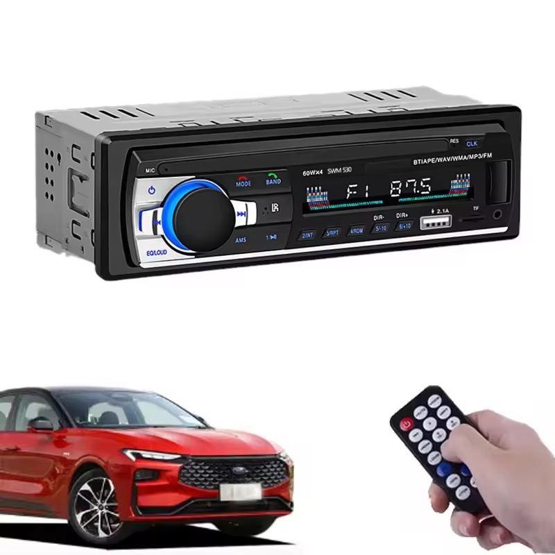 Магнітола 1-din в авто з Bluetooth + подарунок автомобільний тримач з функцією бездротової зарядки