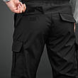 Стильний cпортивний костюм чоловічий Intruder: куртка soft shell light "iForce" Хакі + штани "Hope" Чорні, фото 6