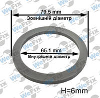 Центрирующее кольцо 79.5/65.1 MomoAvusMille Miglia 6mm