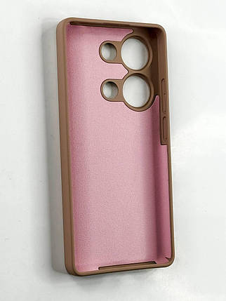 Чохол Soft touch для Xiaomi Redmi Note 13 Pro (4G) / пудровий, фото 2