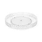 Органайзер для косметики поворотний на 360 / Акриловий прозорий органайзер / Підставка для косметики, фото 2