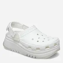 Crocs Classic Hiker Xscape White | Чоловічі та жіночі білі сабо Крокс Хайкер, фото 2