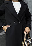 Жіноче кашемірове пальто на гудзиках (42-48) idiali (3312012), фото 3