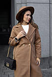 Жіноче кашемірове пальто на гудзиках (42-48) idiali (3312016), фото 4