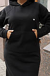 Жіноча сукня-худі на флісі (50-56) idiali (3322041), фото 7