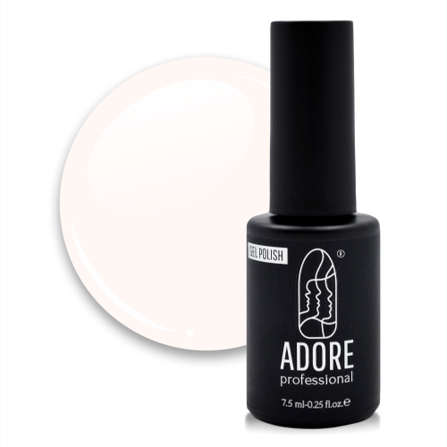 Гель-лак для нігтів Adore professional P-06 - soft white,кремовий 8 мл