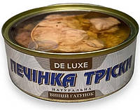 Печень Трески Натуральная Валмис Valmis De Luxe в Масле 240 г Латвия