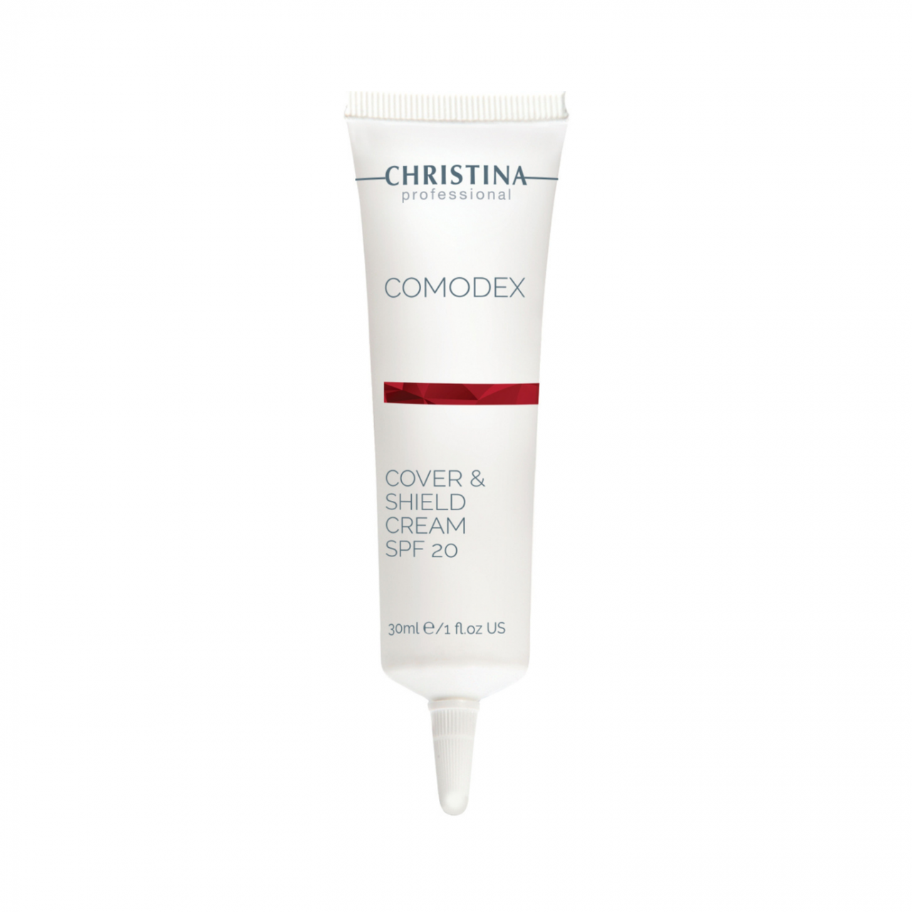 Захисний крем з тонуючим ефектом для обличчя SPF 20 30 мл  - Christina Comodex Cover & Shield Cream SPF 20
