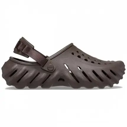 Чоловічі сабо Crocs Echo Clog Espresso | Оригінальні Крокси Ехо кольору еспресо, фото 1