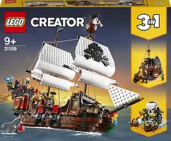 Блоковий конструктор LEGO Creator Піратський корабель 1262 деталі (31109)