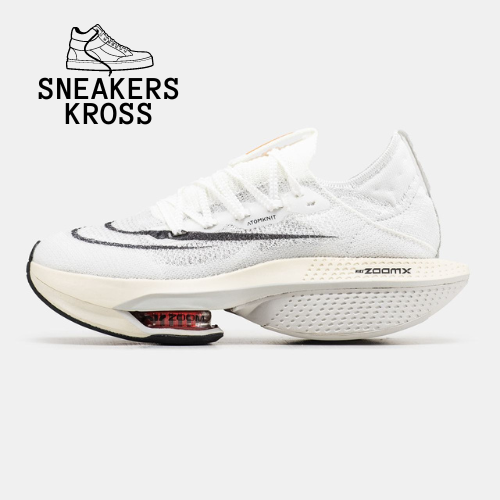 Чоловічі кросівки Nike Air Zoom Alphafly Next 2 White, Спортивні кросівки Найк Аір Зум АльфаФлай