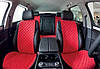 Накидки чохли на сидіння Acura ILX (Акура ІЛХ) з алькантари замшеві, фото 4