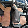 Накидки чохли на сидіння Acura ILX (Акура ІЛХ) з алькантари замшеві, фото 5