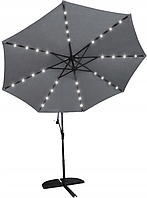 Зонт садовый с наклоном Carruzzo с Led подсветкой диаметр 3м Польша