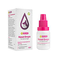 VITOMAX Капли интраназальные и глазные для собак и котов Витомакс Nasal Drops 10 мл